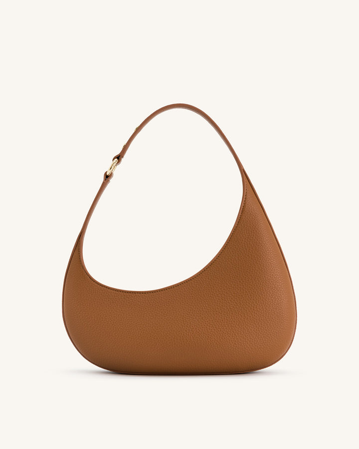 Joana | Structured shoulder bag with gold hardware