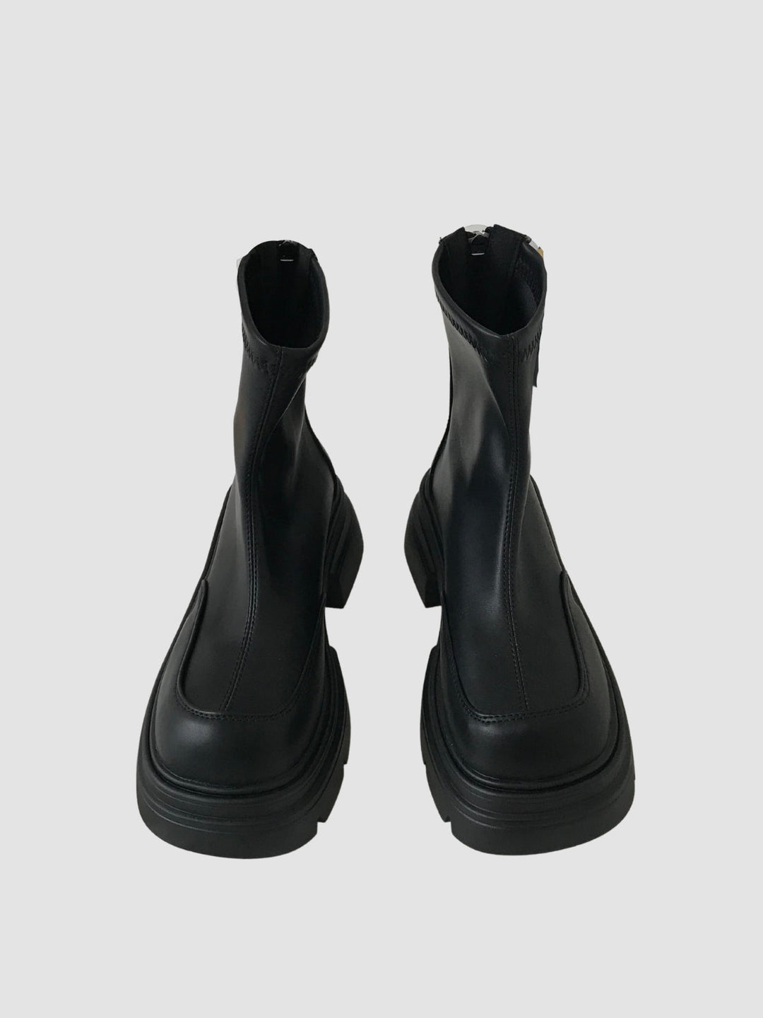 Melody | Women’s short boots with round toe and platform sole