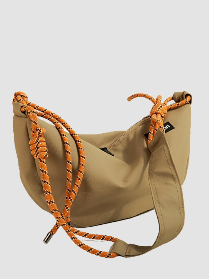 Hallie | Women’s medium crossbody bag with zipper closure and canvas finish