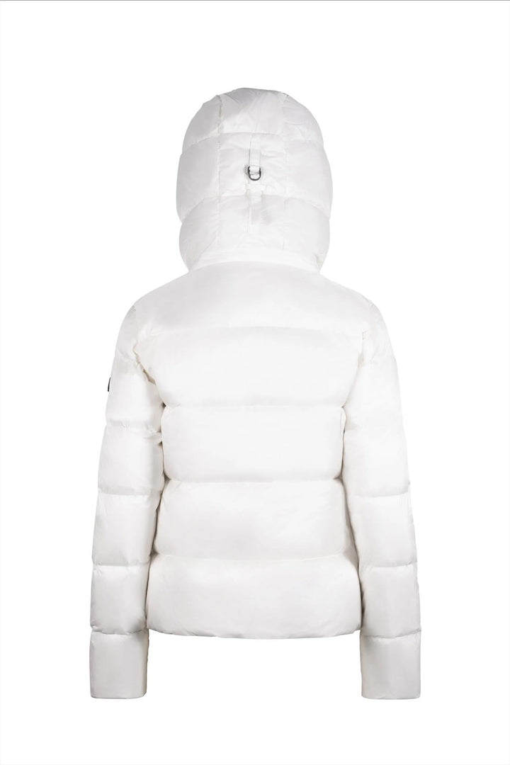 Sorelle | Women’s short jacket with detachable hood and structured silhouette