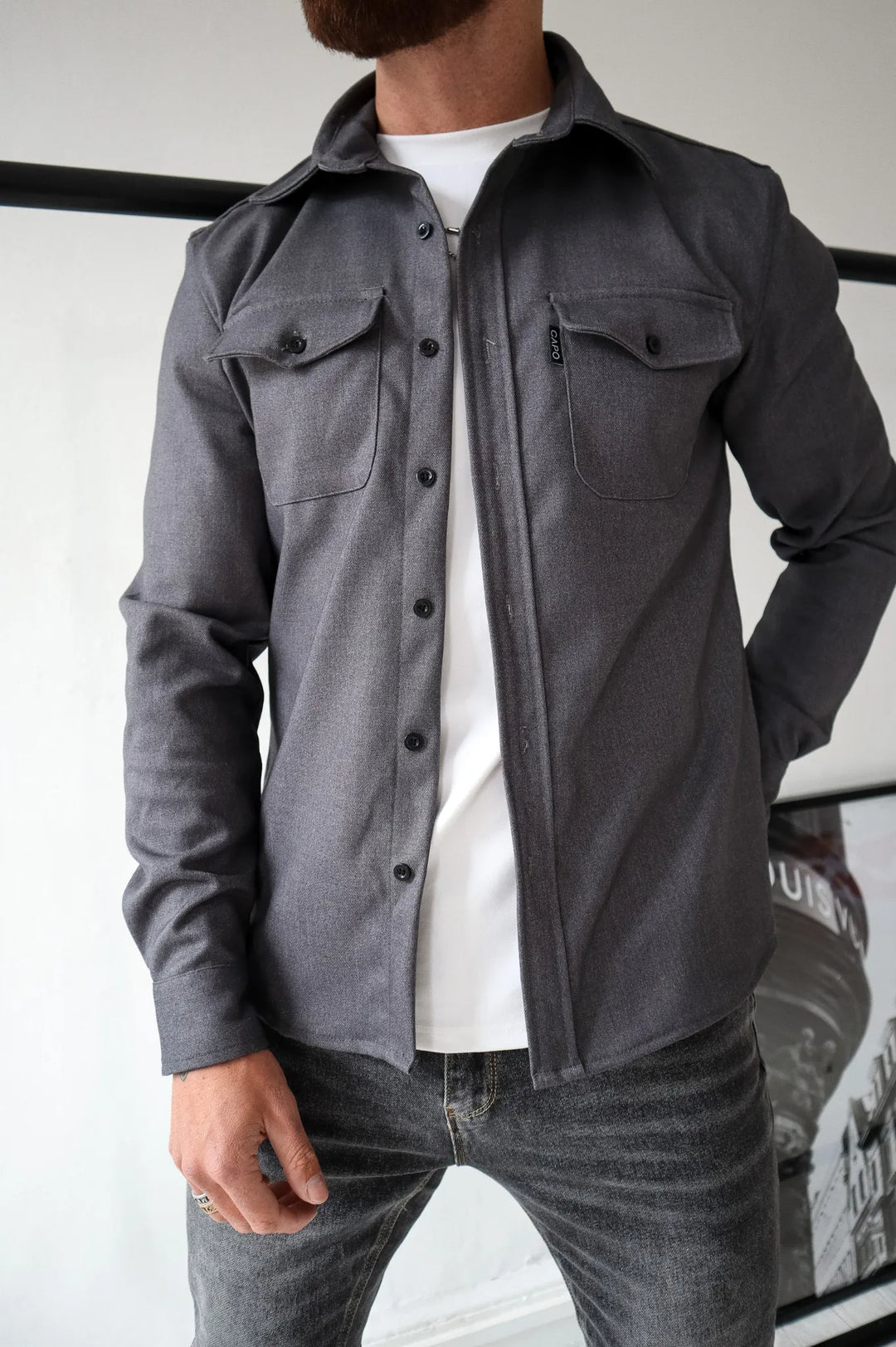Alaric | Men's modern overshirt jacket