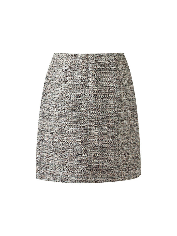 Emelyn | Women’s tweed straight skirt