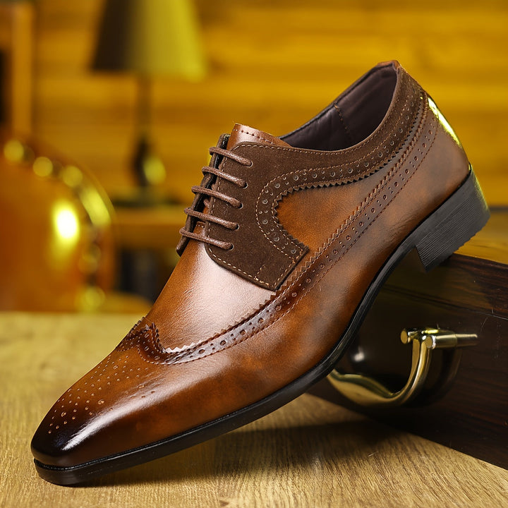 Lorenzo | Men's shoes with brogue detailing