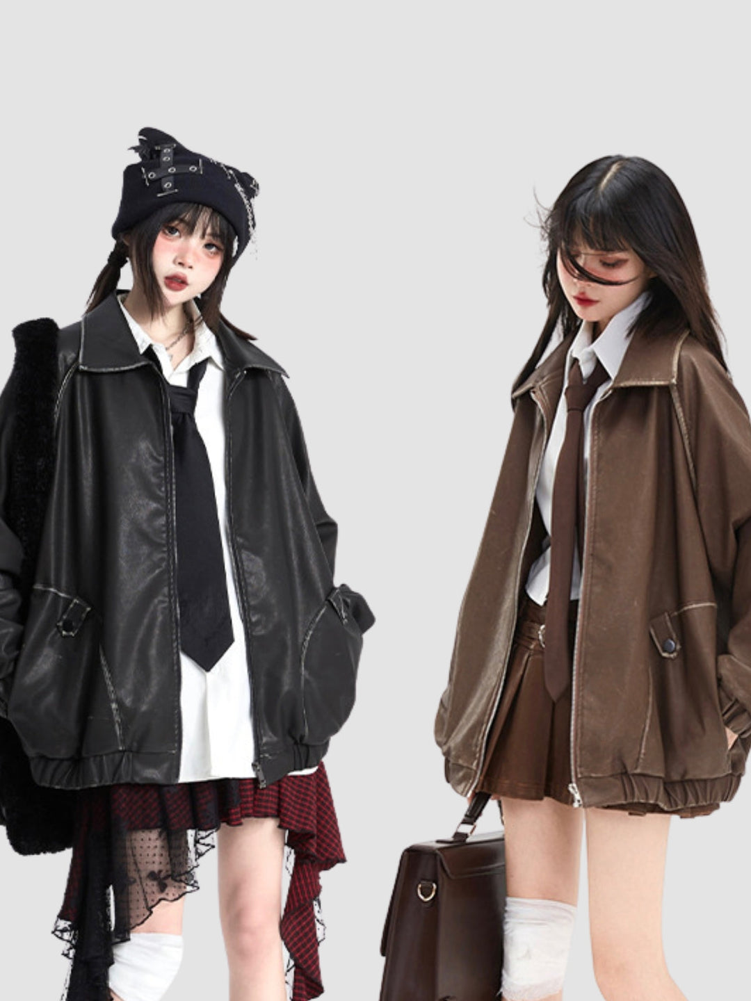 Serenity | Women’s regular jacket with lapel collar and zipper closure