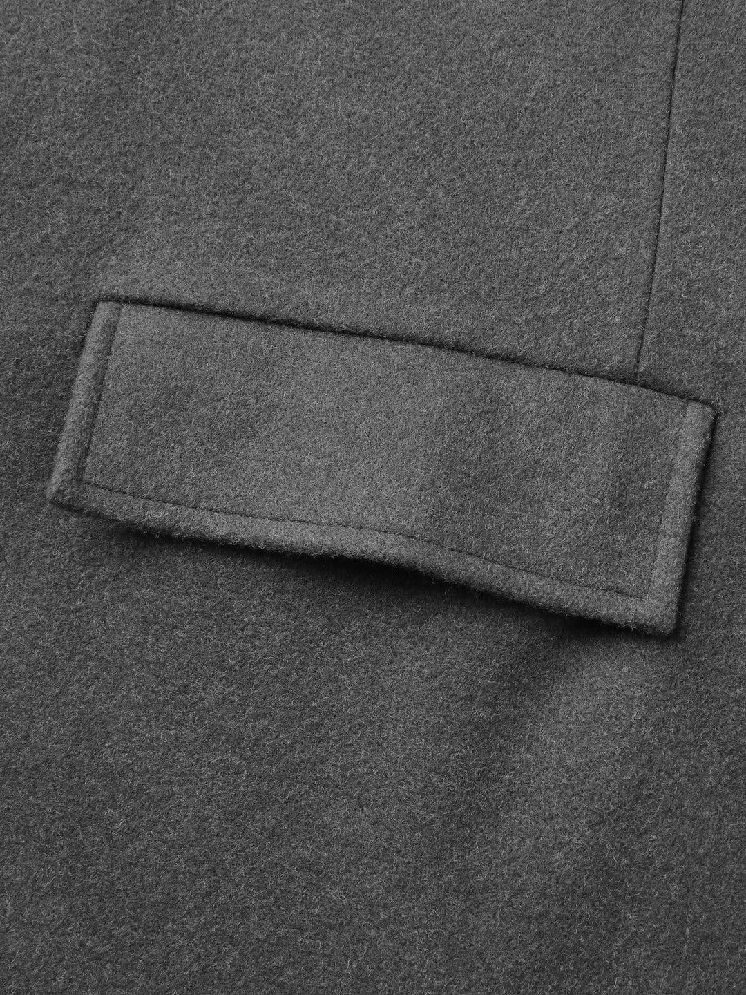 Yvette | Women’s solid suit collar button pocket coat