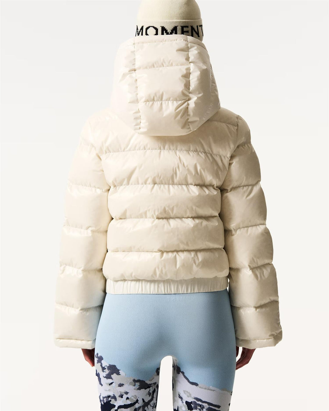 Elowyn | Women’s cropped ski jacket with flared silhouette and hooded detailing