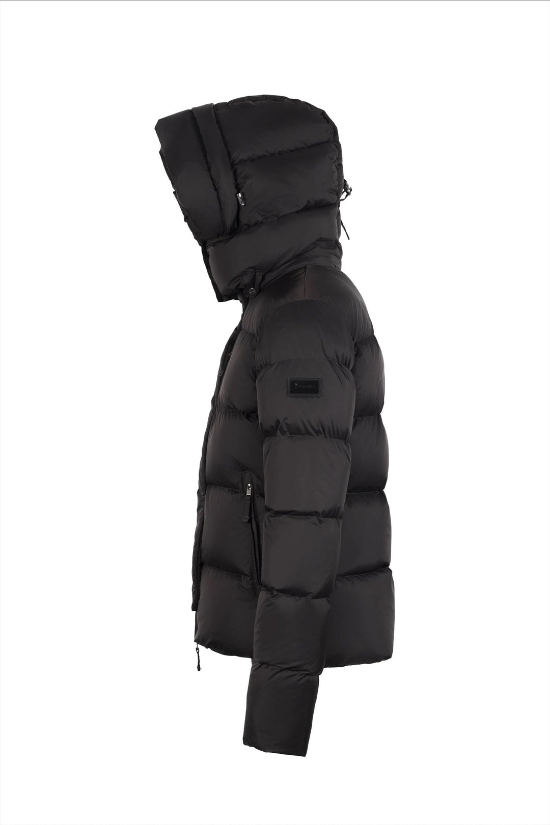 Marlen | Women’s short jacket with detachable hood and structured shaping