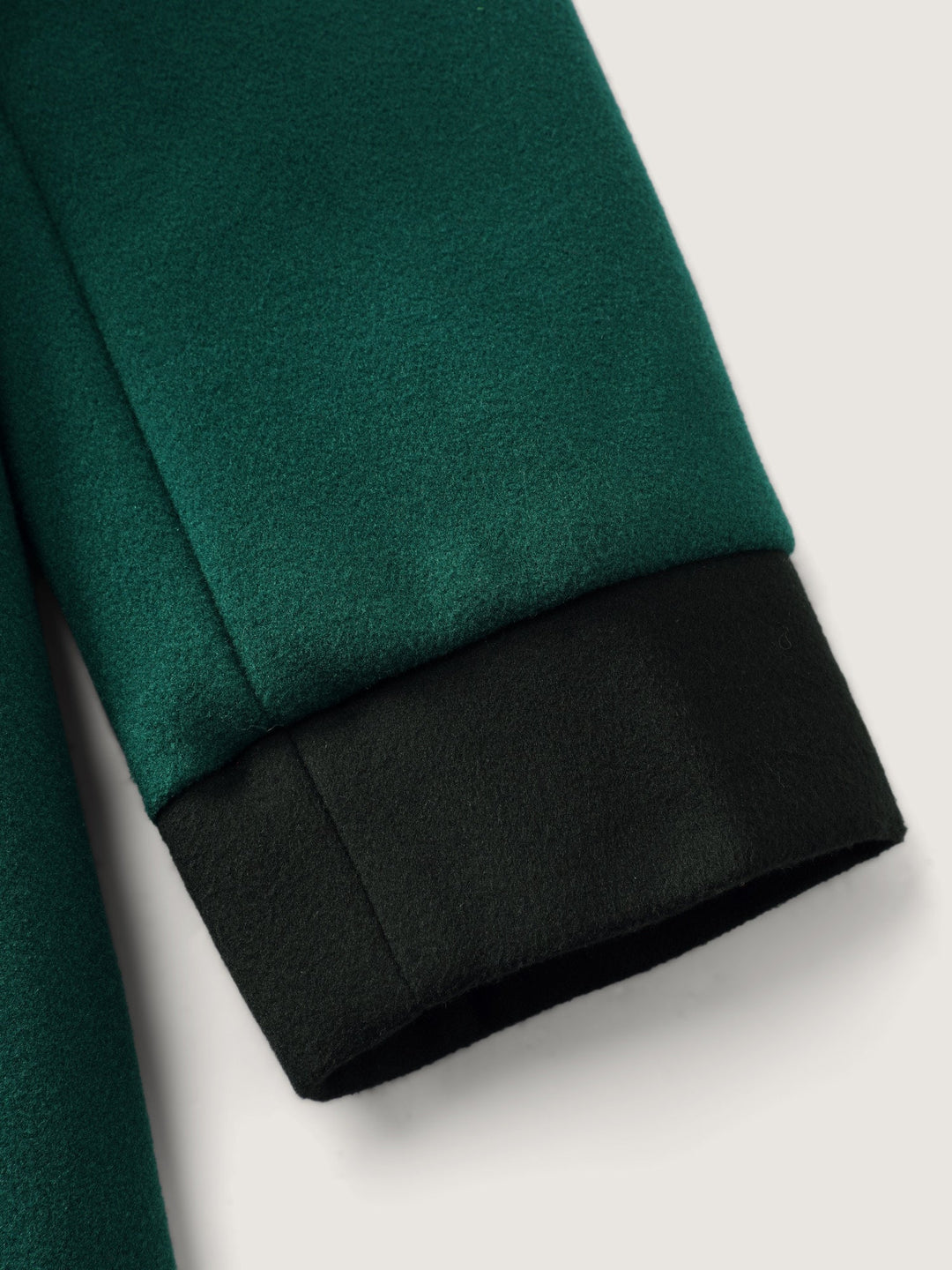 Ophelia | Women's color contrast belted lined coat