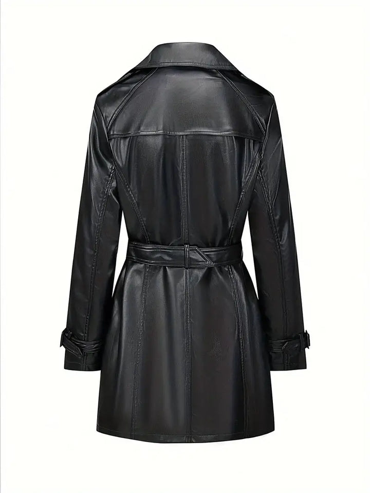 Ivy | Women’s trench coat with belted waist and classic details