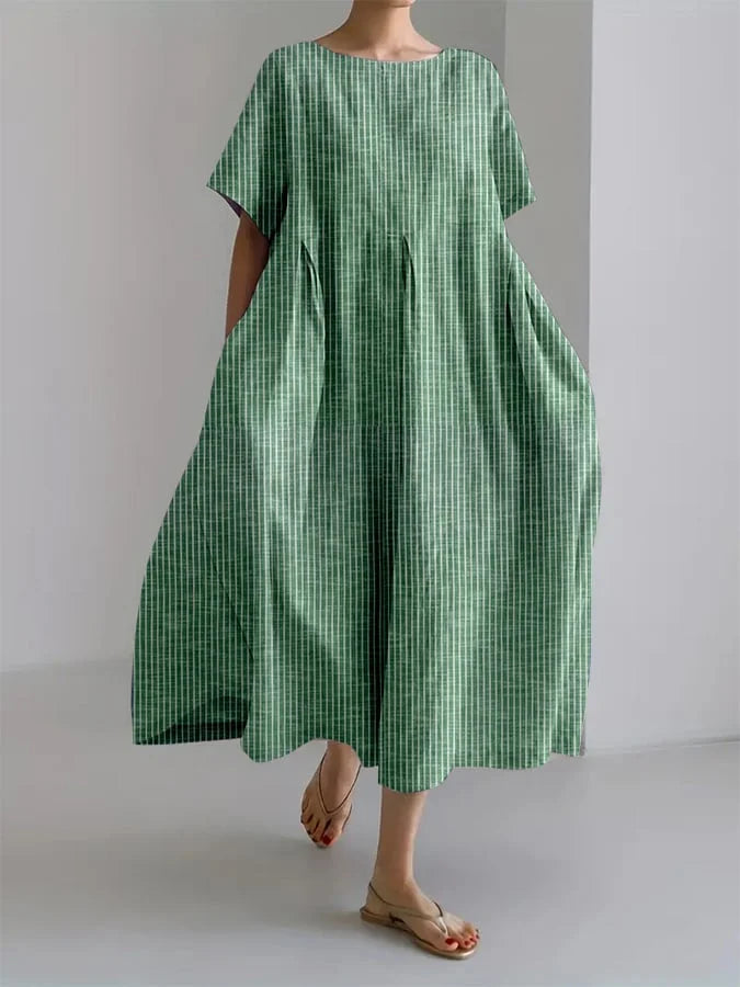 Bianca | Casual retro long dress