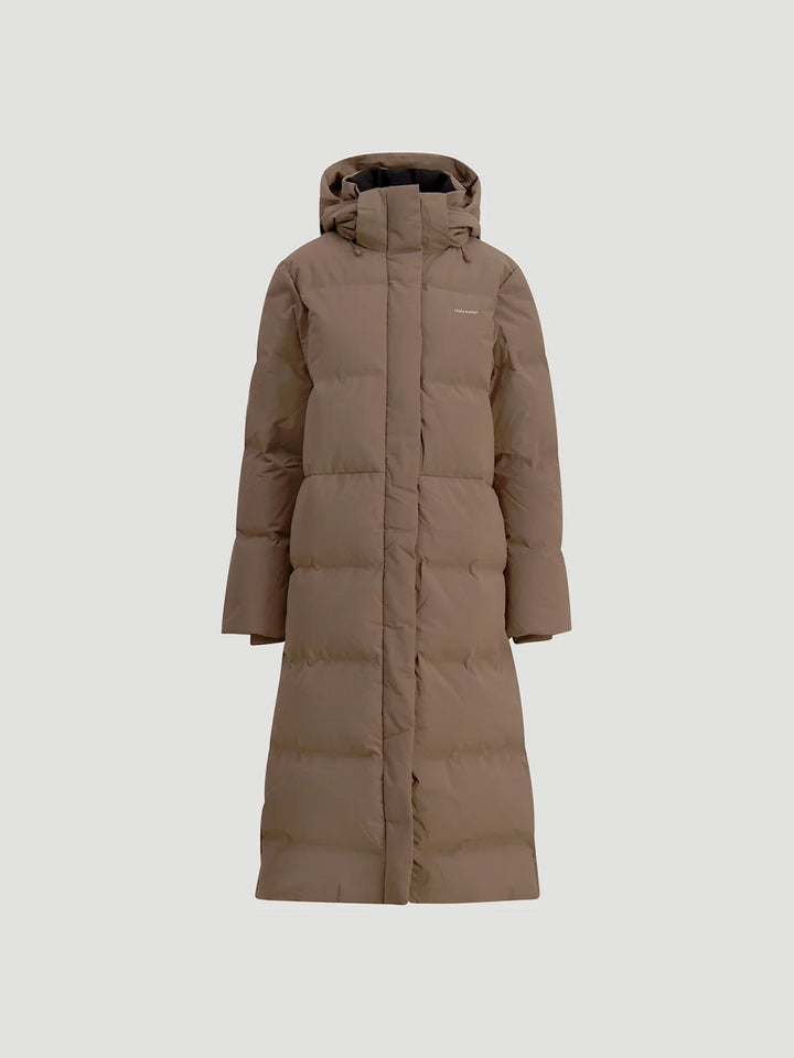 Aiza | Women’s long winter jacket with a refined midi-length silhouette