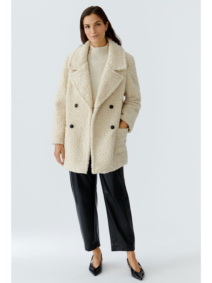 Maren | Women's curly teddy short coat