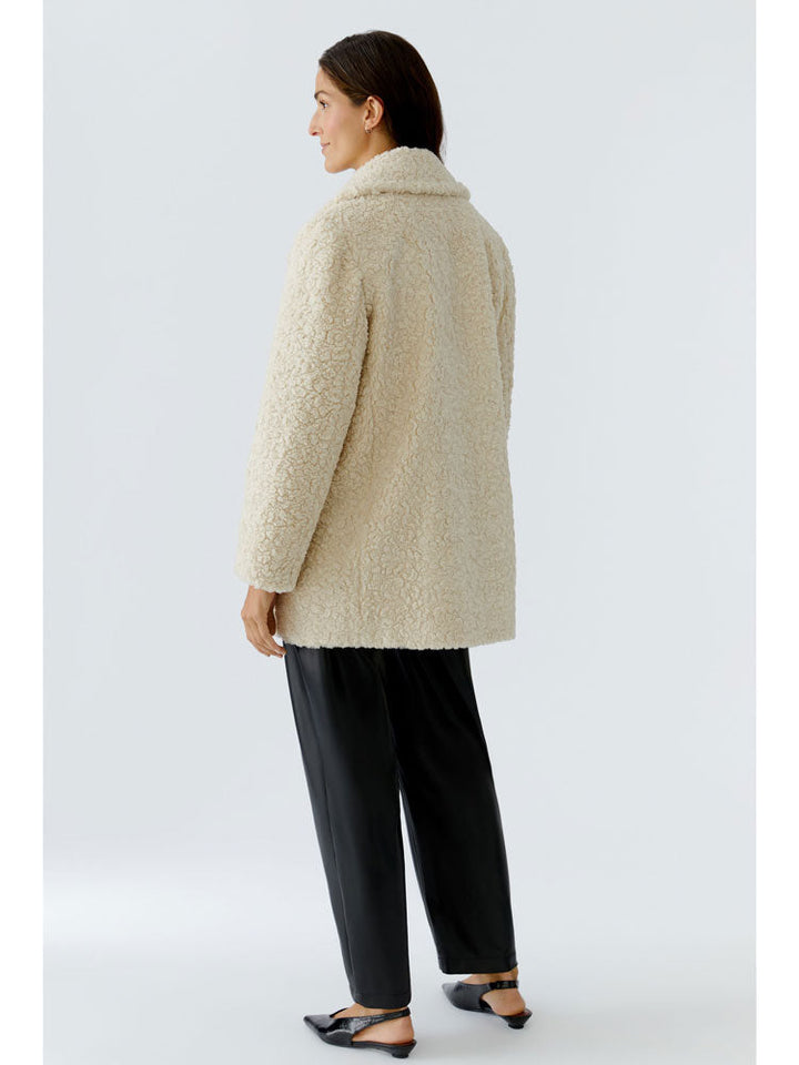 Maren | Women's curly teddy short coat