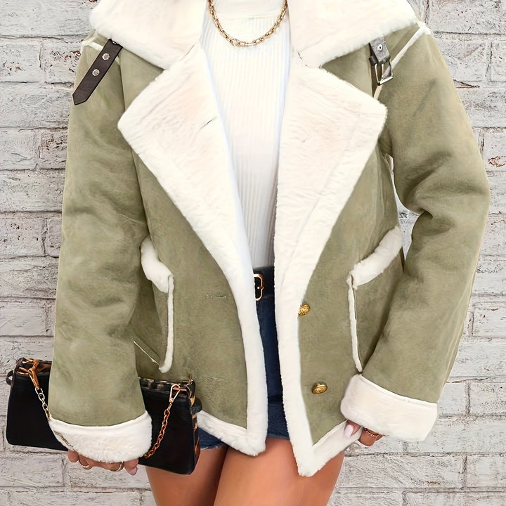 Agnes | Faux fur-lined winter jacket
