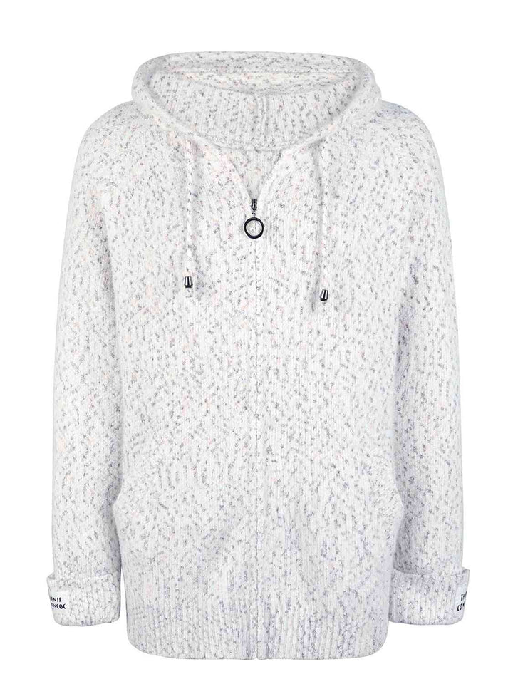 Sadie | Women’s zip-up cardigan with hood and casual cut