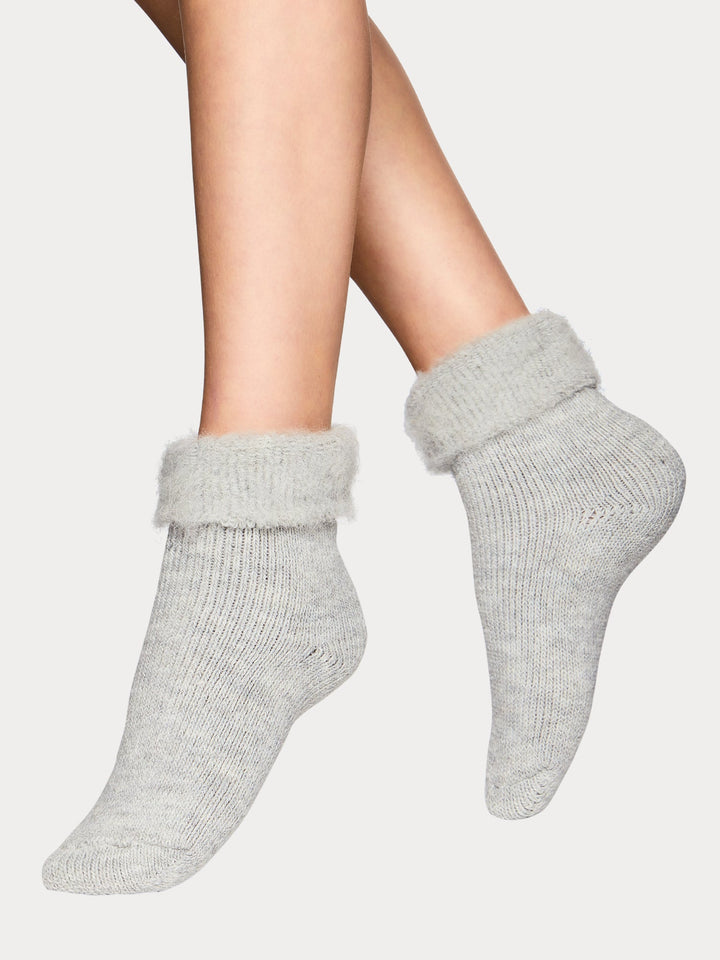 Holland | Women’s soft knit fluffy cuff winter socks