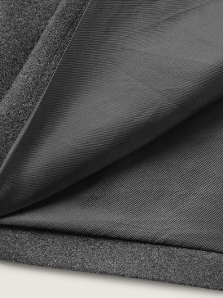 Yvette | Women’s solid suit collar button pocket coat