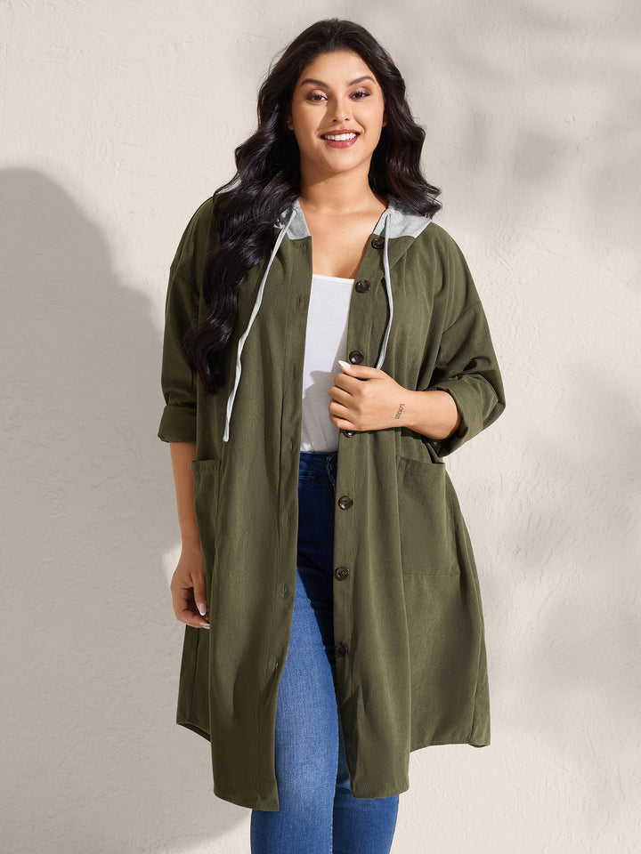 Waverly | Women’s hooded button-front pockets jacket