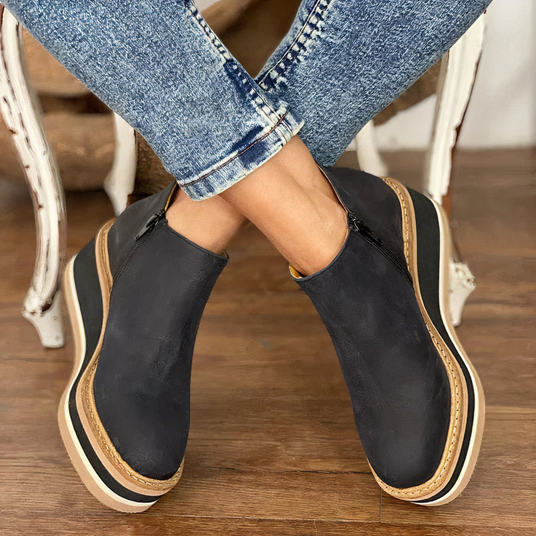Aubriella | Women’s ankle boots with side panel