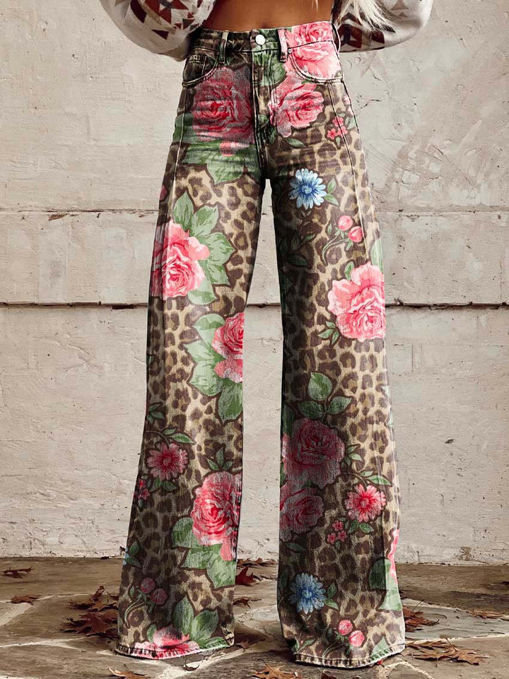 Ayla | Women's wide-leg denim pants