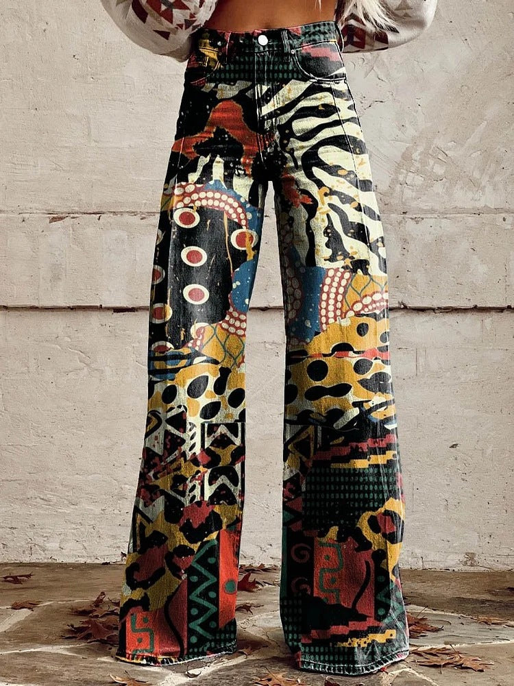 Ayla | Women's wide-leg denim pants