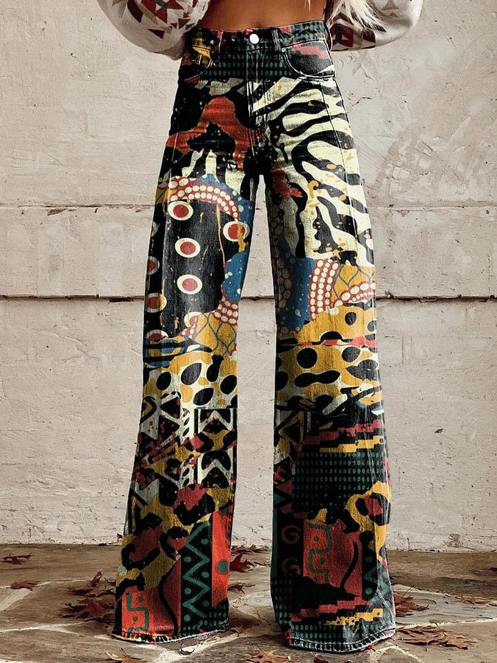 Ayla | Women's wide-leg denim pants