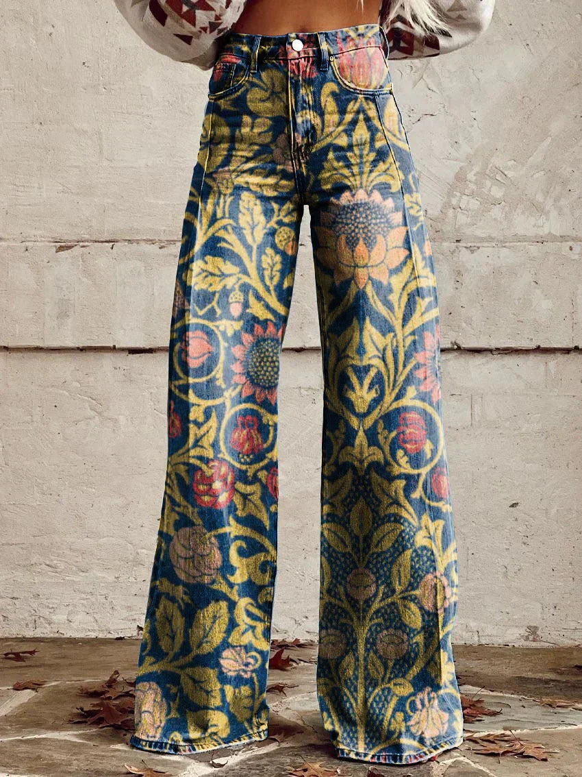 Ayla | Women's wide-leg denim pants