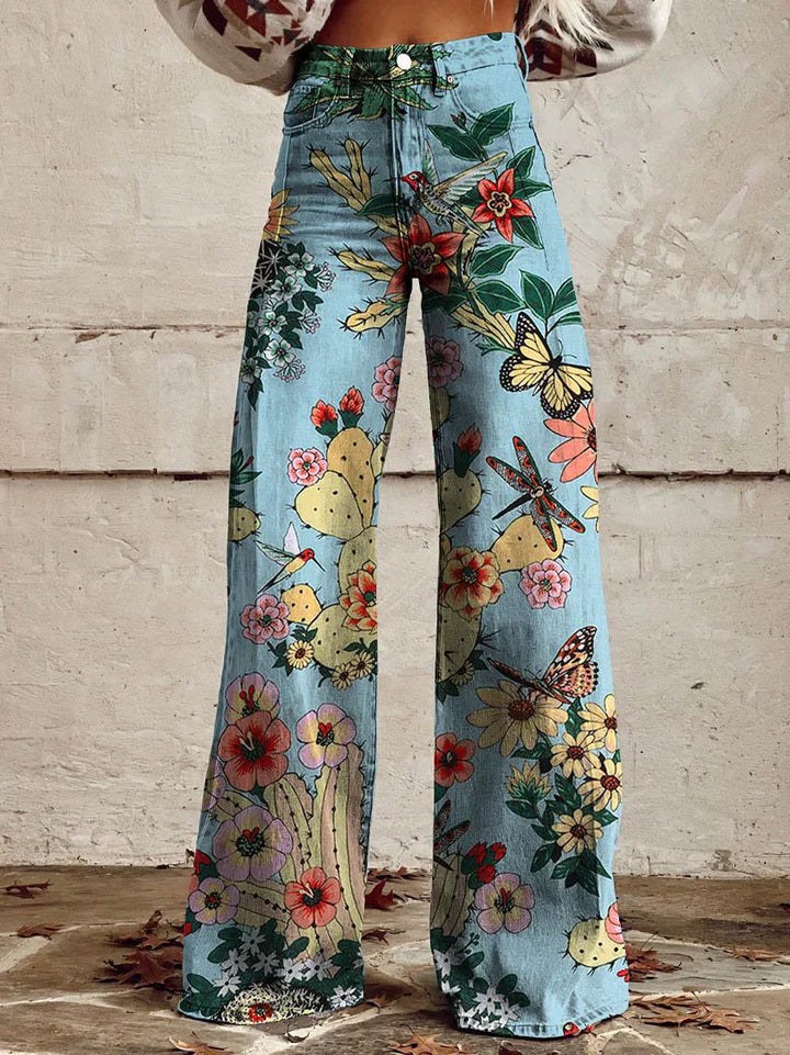 Ayla | Women's wide-leg denim pants