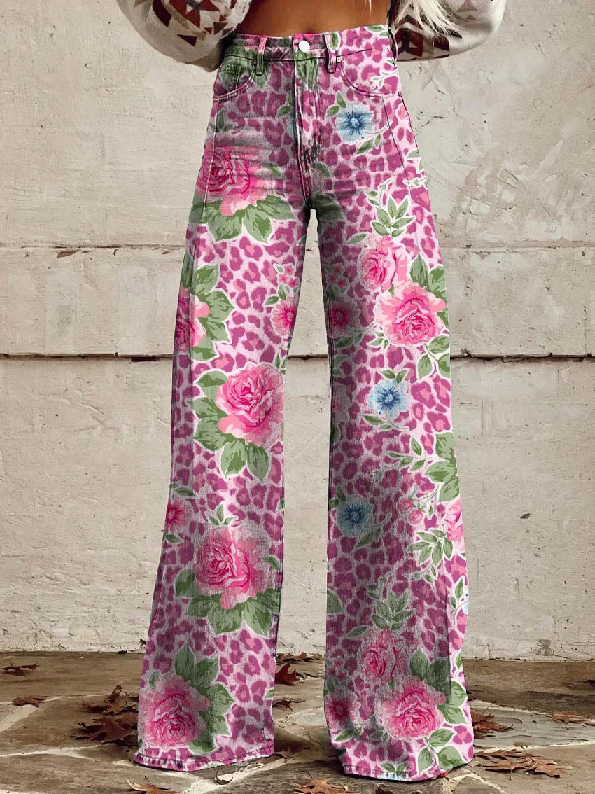 Ayla | Women's wide-leg denim pants