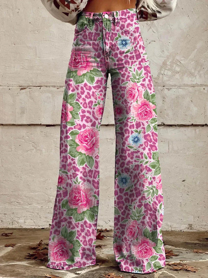 Ayla | Women's wide-leg denim pants