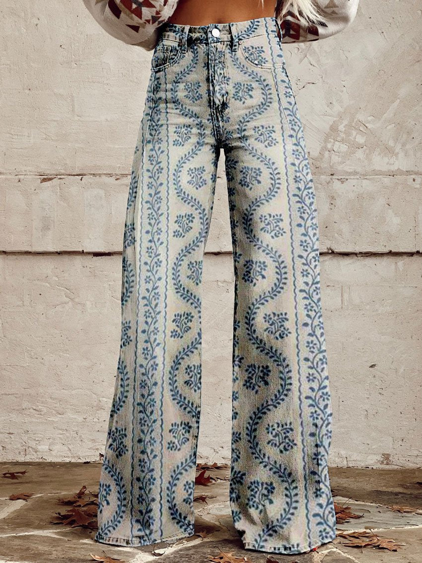 Ayla | Women's wide-leg denim pants