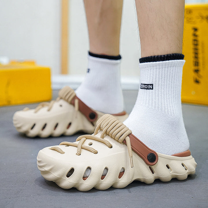 Ram | Men's clogs with adjustable lacing