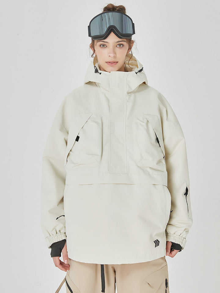 Serenza | Women’s baggy mountain anorak jacket with a relaxed freeride silhouette