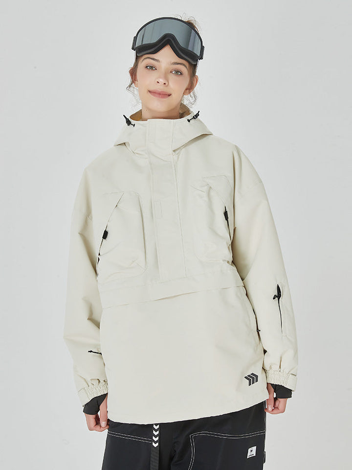 Serenza | Women’s baggy mountain anorak jacket with a relaxed freeride silhouette
