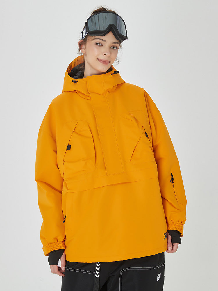 Serenza | Women’s baggy mountain anorak jacket with a relaxed freeride silhouette