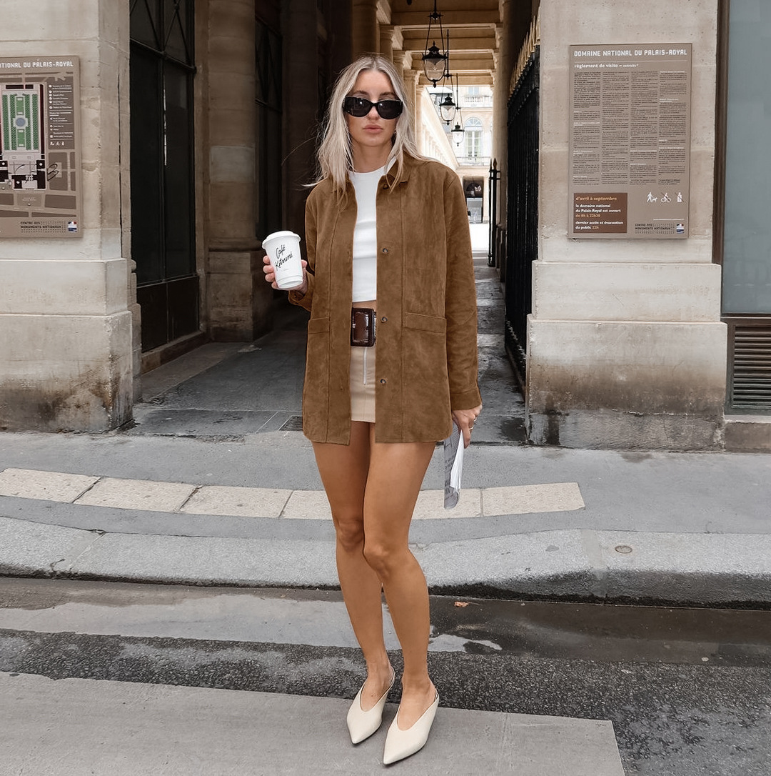 Rose | Women’s oversized coat with classic collar and layered fit