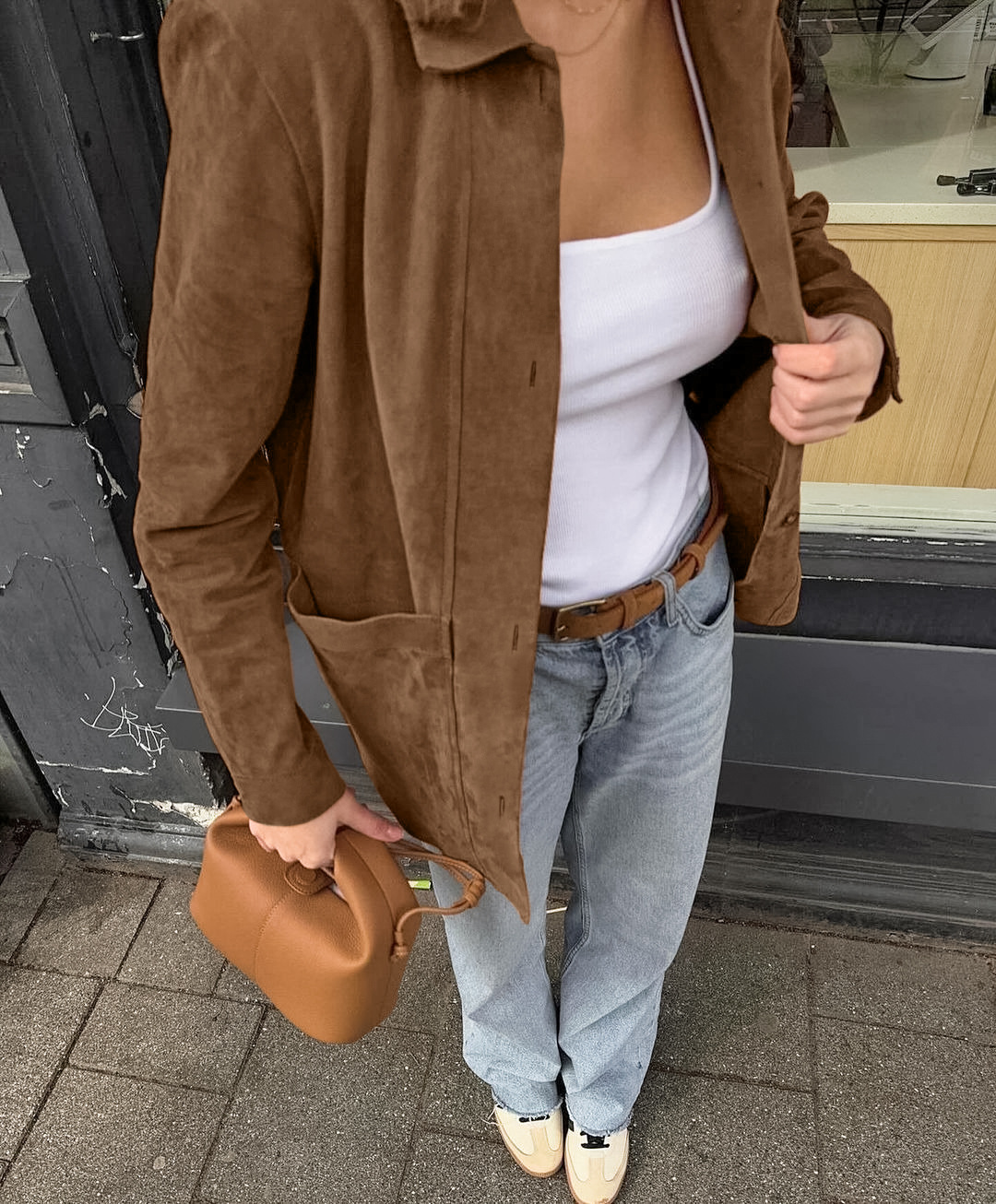 Rose | Women’s oversized coat with classic collar and layered fit