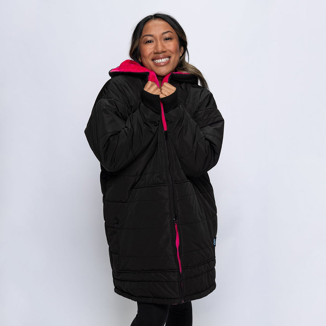 Ariya | Women's long reversible puffer jacket