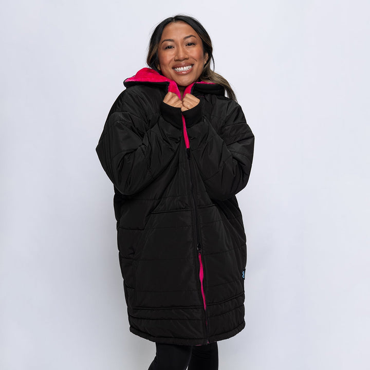 Ariya | Women's long reversible puffer jacket