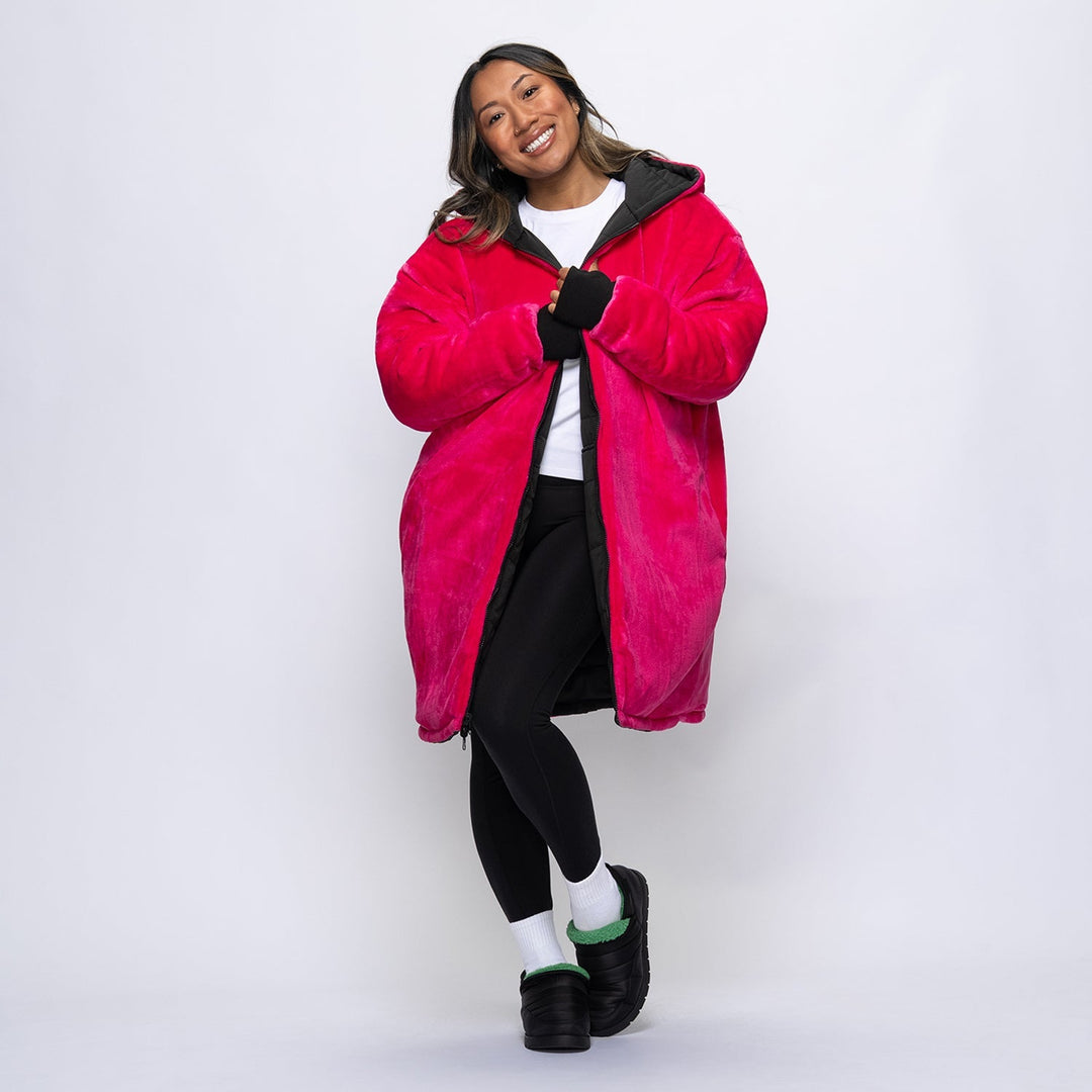 Ariya | Women's long reversible puffer jacket