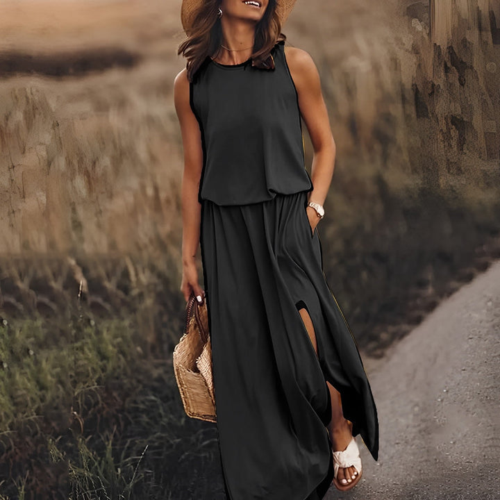 Anika | Women's sleeveless maxi dress