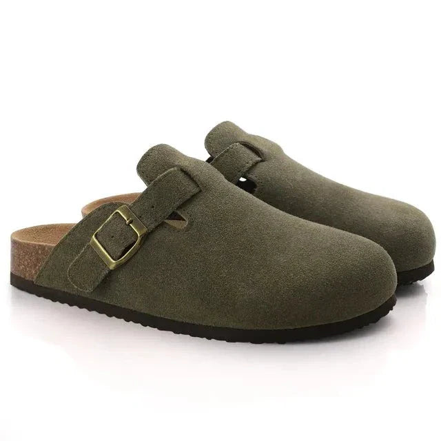 Dorian | Men's clogs with buckle strap