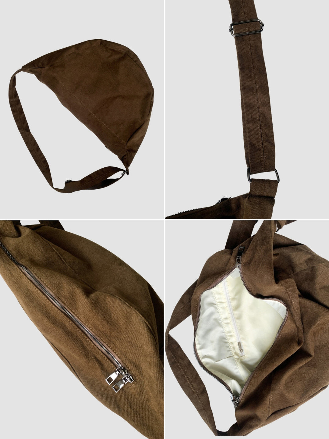 Reynalyn | Women’s medium shoulder bag with zipper closure and adjustable strap