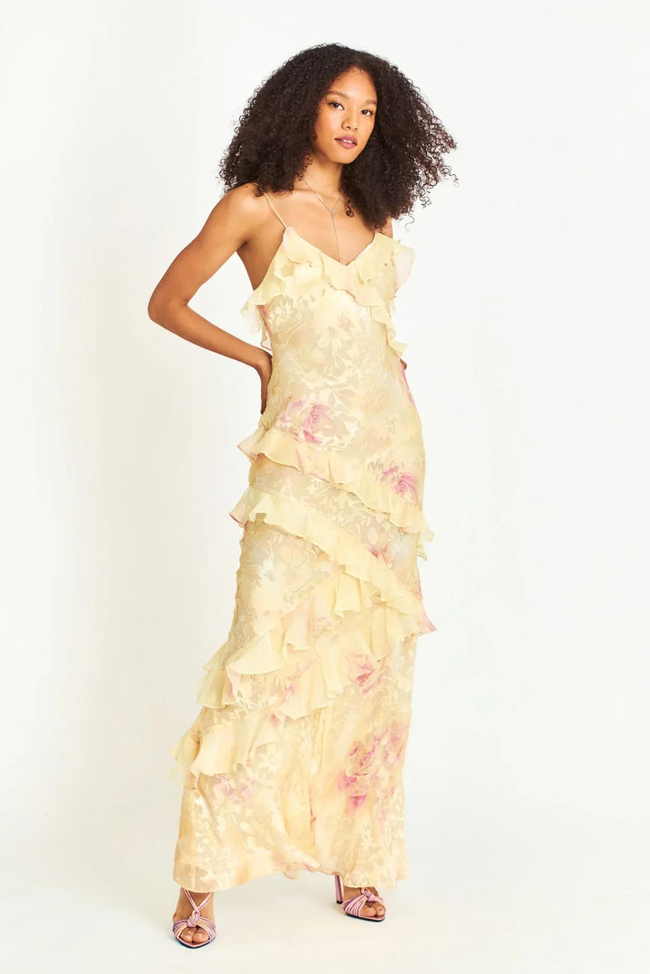 Darcel | Sleeveless maxi long dress for women