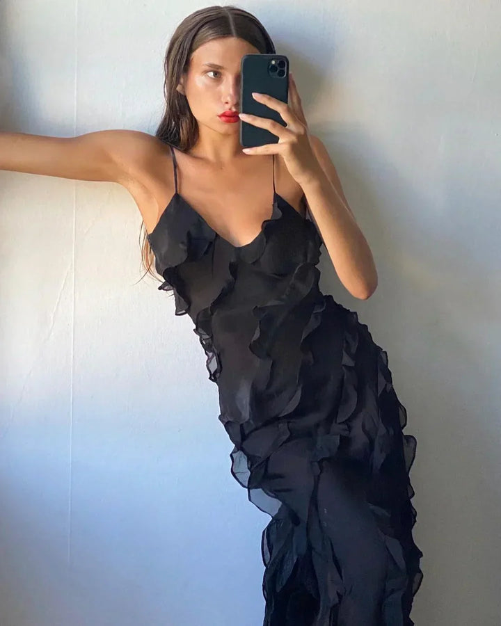 Lyla | Women's ruffled muse dress
