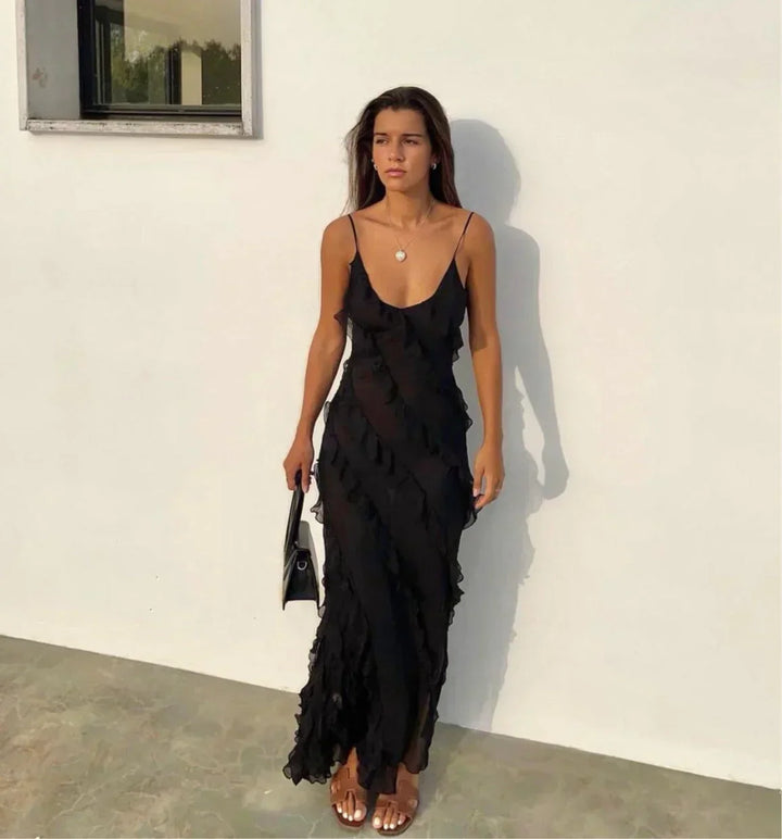 Lyla | Women's ruffled muse dress