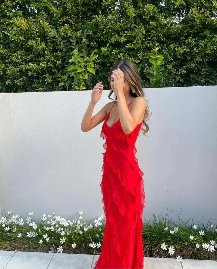 Lyla | Women's ruffled muse dress