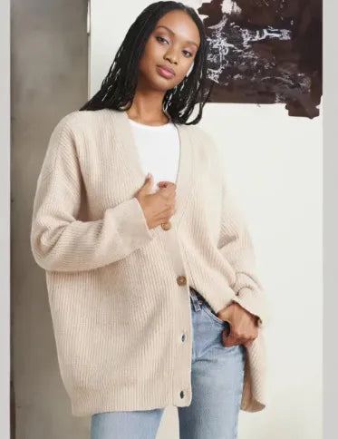 Eva | Women’s longline cashmere-style cardigan