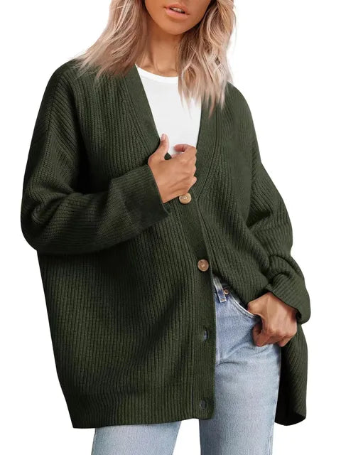 Eva | Women’s longline cashmere-style cardigan