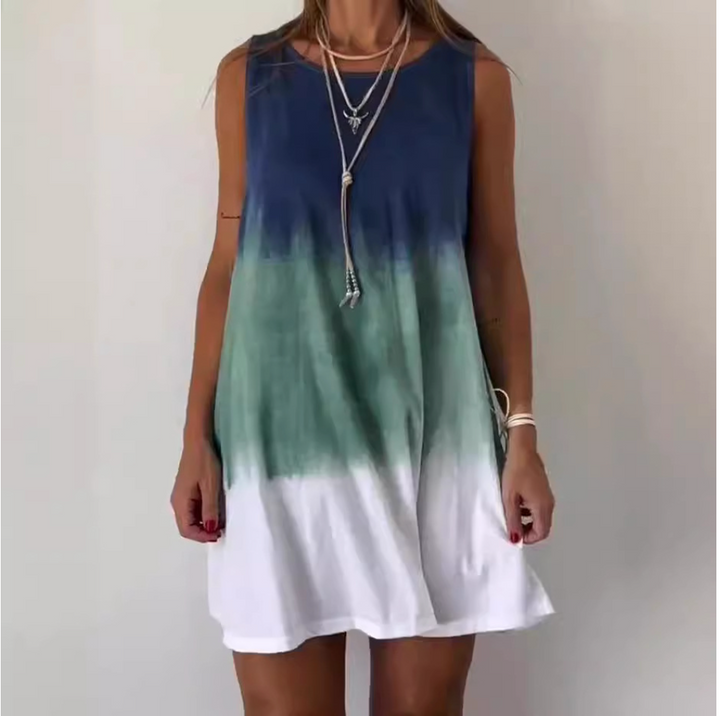Bellamy | Women’s gradient tie-dye mini dress